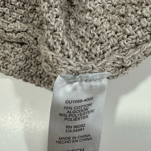 Hilary Radley Womens Brown Sweater Pullover Mock Neck Long Sleeve Size XS - Picture 7 of 12